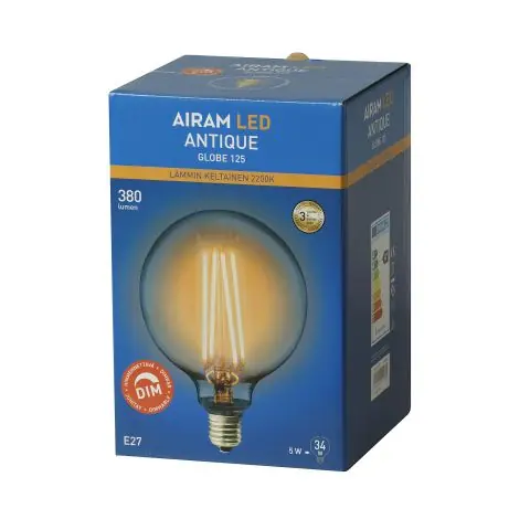 Airam Amber LED-lampa Expressleverans